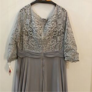 Gray new mother of bride dress size 24